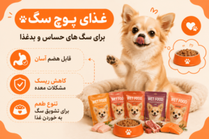 پوچ سگ برای سگ ‌های حساس